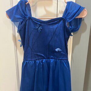 Blue Weissman Large Child Lyrical Dance Costume